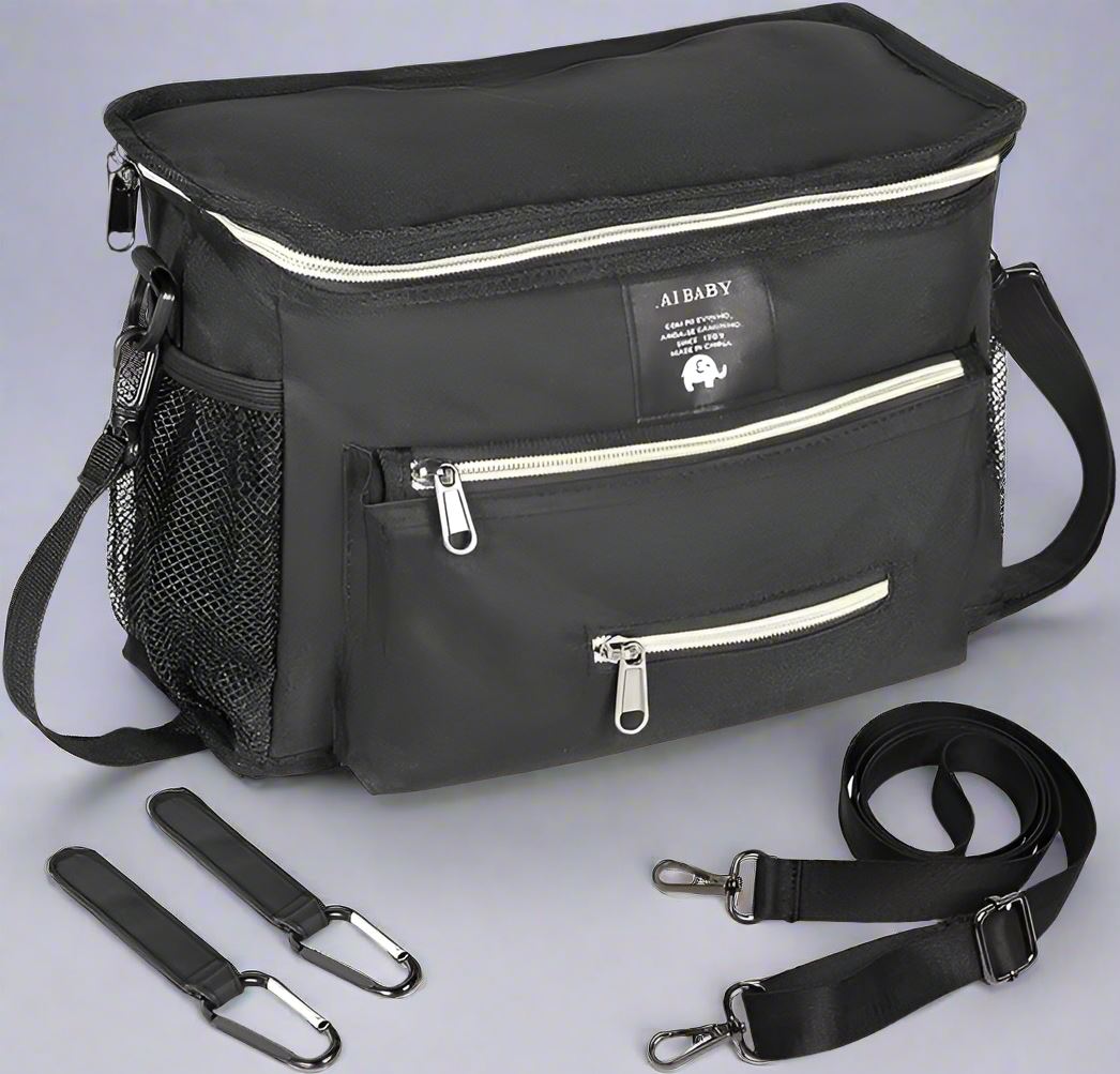 Sac à Langer - BabyTravel™ - Noir - Lixes Mode