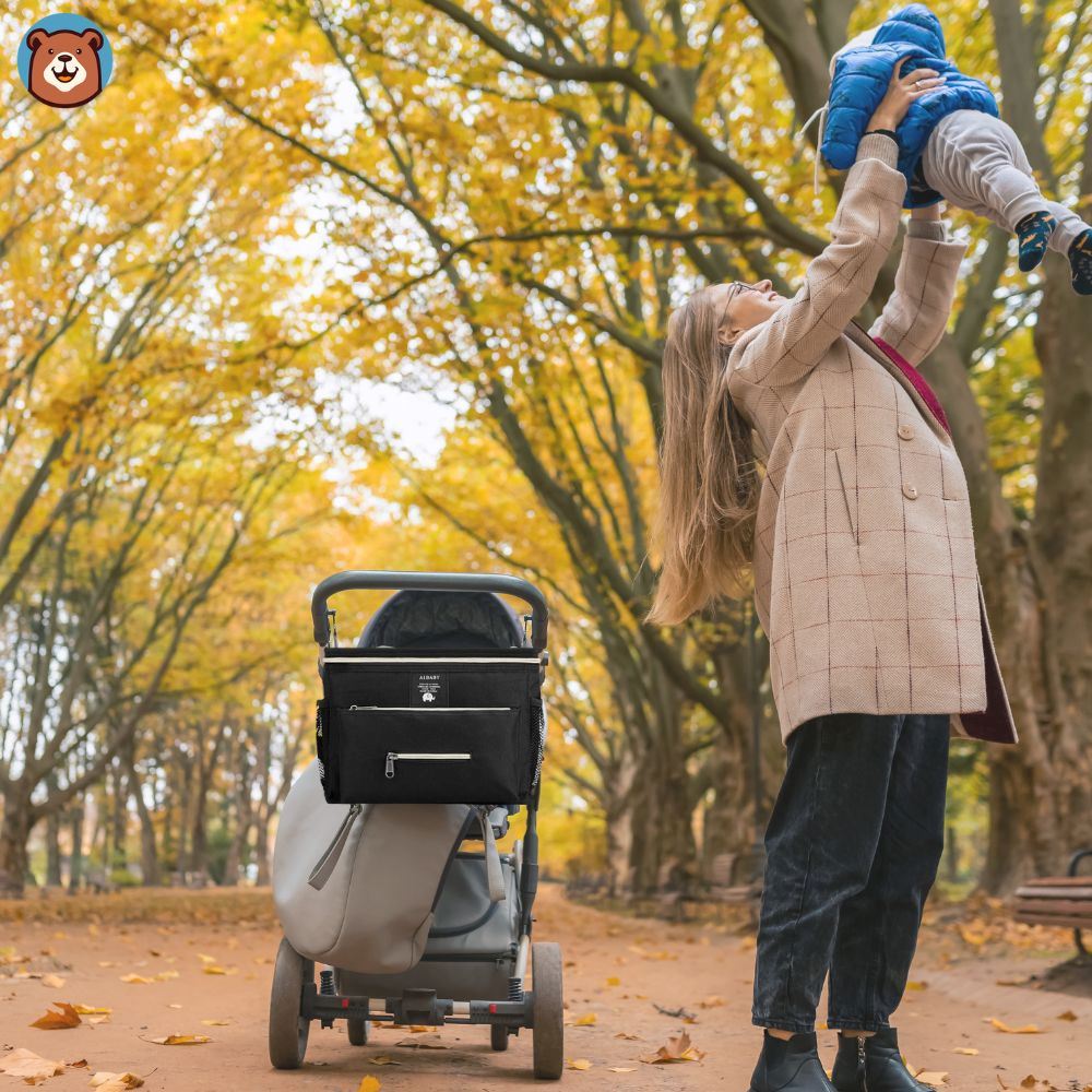 Sac à Langer - BabyTravel™ - Noir - Lixes Mode